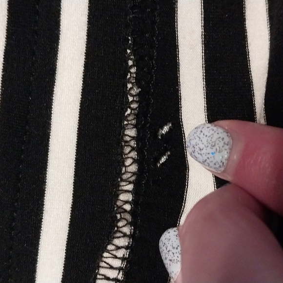 J. Crew Black and White Maxi Skirt Size M - Picture 6 of 6